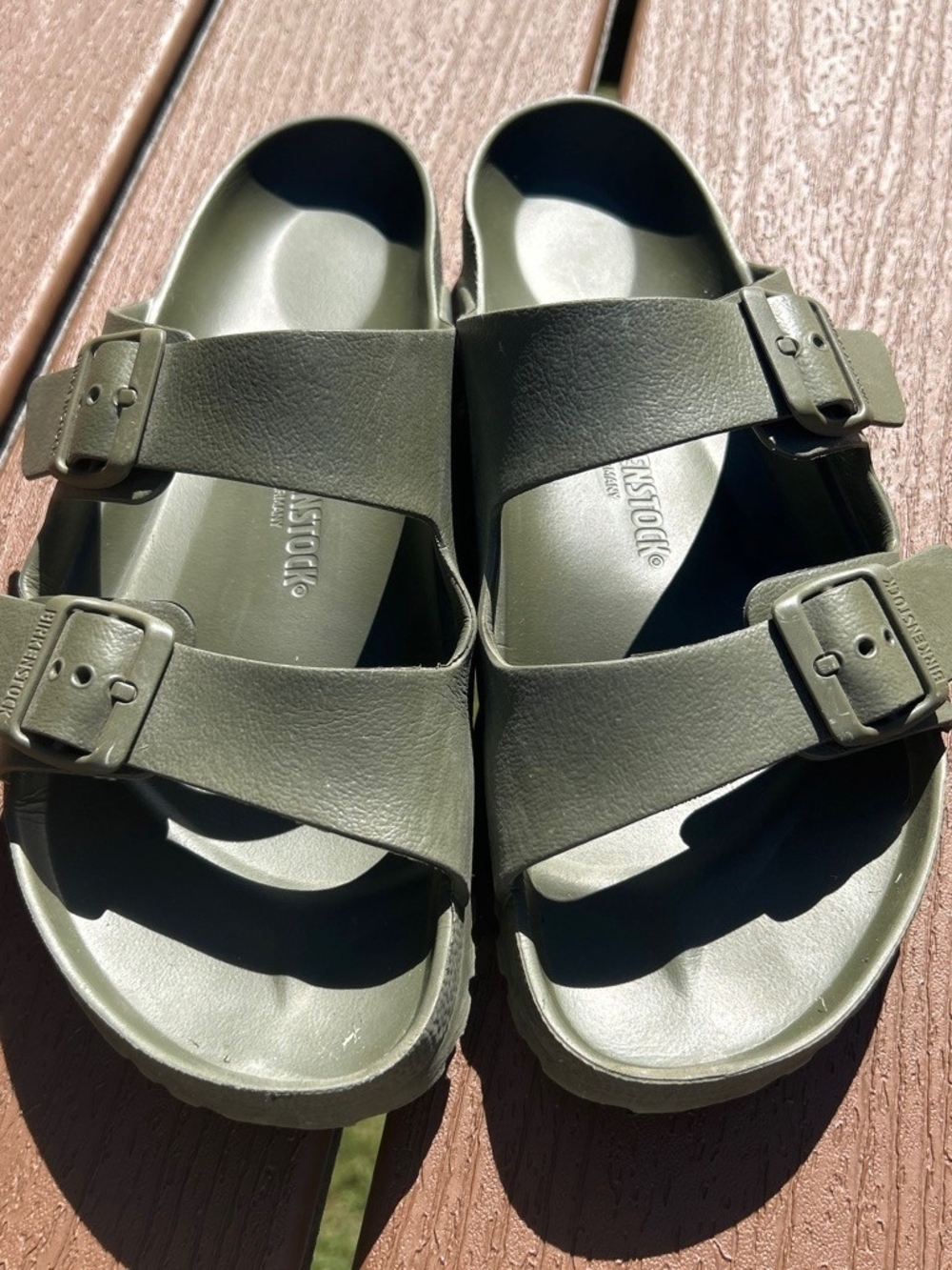 Birkenstock Sandals - Olive Mens Size 9